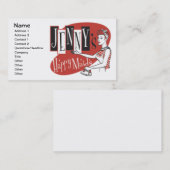 幸せなメイド 名刺 (正面/裏面)