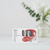 幸せなメイド 名刺 (スタンド正面)