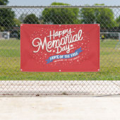 幸せなメモリアルデー 横断幕 (インサイチュ)