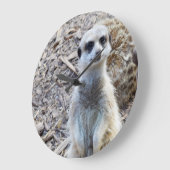 幸せなメルカットの大きな壁時計 ラージ壁時計 (傾斜)