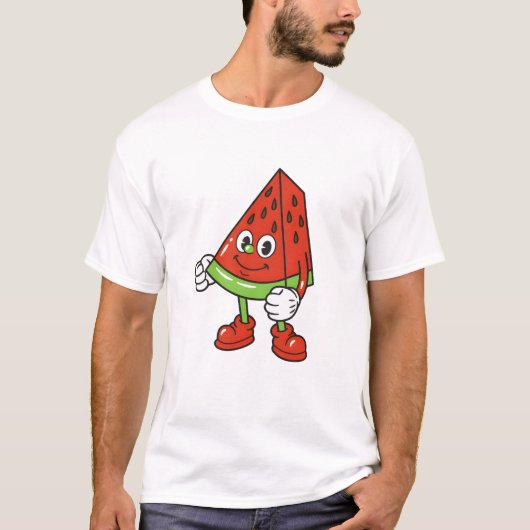 幸せなメロン Tシャツ (正面)