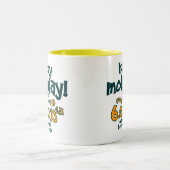 幸せなモル日! (Avogadroの数) ツートーンマグカップ (中央)