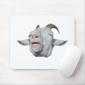 幸せなヤギは衰退します マウスパッド (マウス)