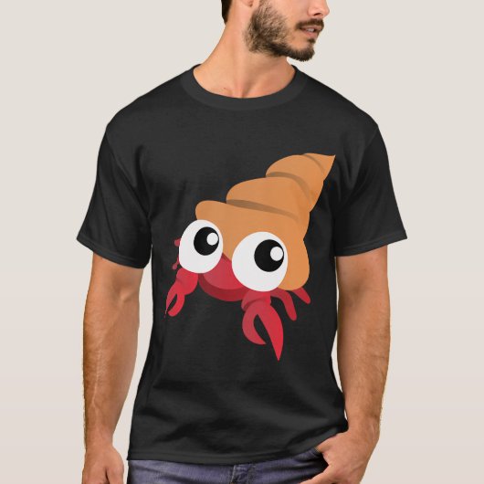 幸せなヤドカリ Tシャツ (正面)