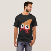 幸せなヤドカリ Tシャツ (正面フル)