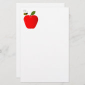 幸せなユダヤ人の新年の文房具 便箋 (正面/裏面)