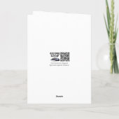 幸せなユール コジーウィンターソルスティス メリーハッピーハロウィン シーズンカード (裏面)