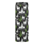 幸せなラマパターン タンブラー (裏面)