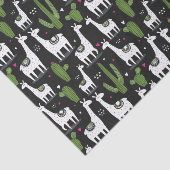 幸せなラマパターン 薄葉紙 (詳細)