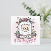 幸せなラマ シーズンカード (スタンド正面)