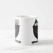 幸せなラーメンボール コーヒーマグカップ (中央)