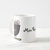 幸せなラーメンボール コーヒーマグカップ (正面左)