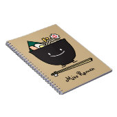 幸せなラーメンボール ノートブック (右側)