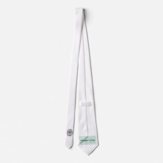 幸せなリビングネックタイ ネクタイ (裏面)