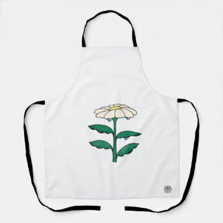 幸せなリビングロゴ エプロン