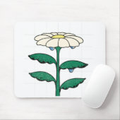 幸せなリビングロゴ マウスパッド (マウス)