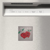 幸せなリンゴ磁石 マグネット (インサイチュ (食洗機))