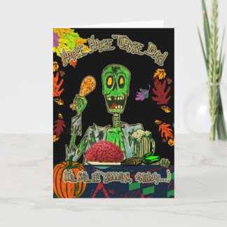 幸せな七面鳥日の挨拶状 シーズンカード