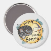 幸せな不気味季節 |ハロウィンキャンプ マグネット (正面/裏面)