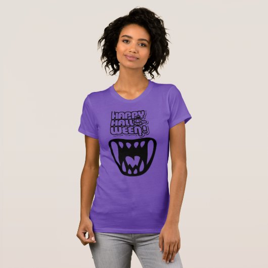 幸せな不気味日 Tシャツ (正面フル)