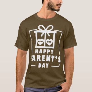 幸せな両親の日 Tシャツ