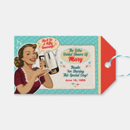 幸せな主婦のブライダルシャワーレシピカード ギフトタグ