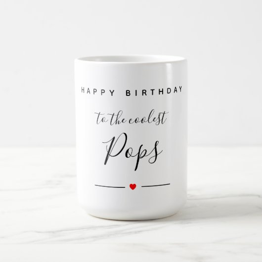 幸せな二日クールポップ モーフィングマグカップ (中央)