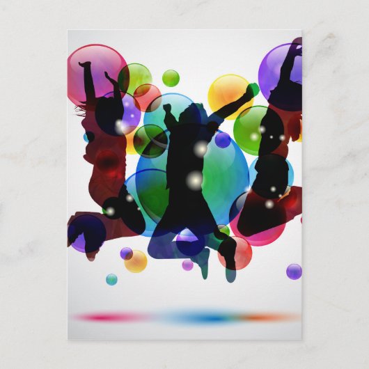 幸せな人々 ポストカード (正面)