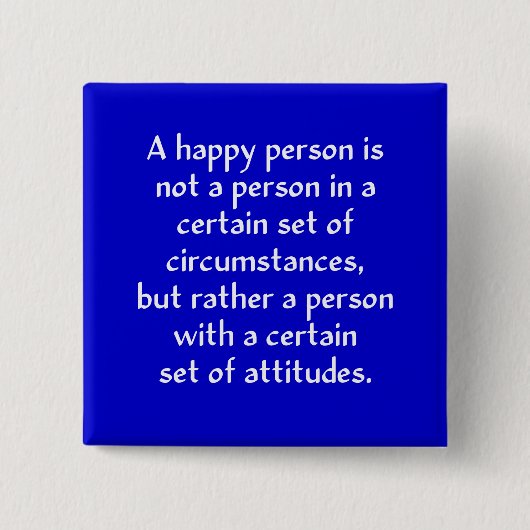 幸せな人はある特定の一組の人のではないです 缶バッジ (正面)