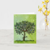 幸せな人生を感じ過ごせる時間を見つける カード (黄色い花)