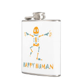 幸せな人間の骨格 フラスク (左)