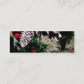 幸せな休日のしおり スキニー名刺 (裏面)