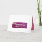 幸せな休日のアートワーク シーズンカード (裏面)