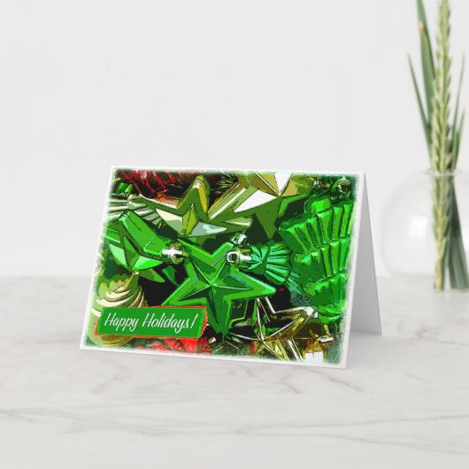 幸せな休日のデザイン4 シーズンカード (正面)