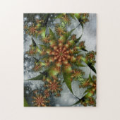 幸せな休日のフラクタル ジグソーパズル (縦)