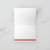 幸せな休日の単語の調査のパズルカード シーズンカード (内部)