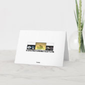 幸せな休日の姪のクリスマスのポインセチアカード シーズンカード (裏面)