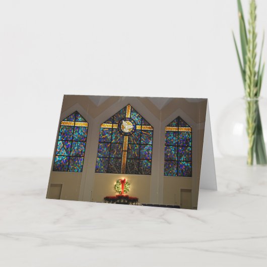 幸せな休日の挨拶状 シーズンカード (正面)