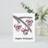 幸せな休日の眼球の郵便はがき シーズンポストカード (スタンド正面)