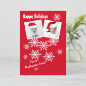 幸せな休日の赤と雪 シーズンカード (スタンド正面)