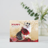 幸せな休日の郵便はがき シーズンポストカード (スタンド正面)