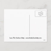 幸せな休日の郵便はがき シーズンポストカード (裏面)