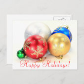 幸せな休日の郵便はがき シーズンポストカード (正面/裏面)