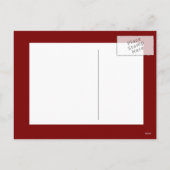 幸せな休日の郵便はがき シーズンポストカード (裏面)