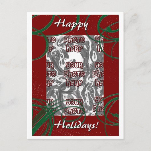 幸せな休日の郵便はがき シーズンポストカード (正面)