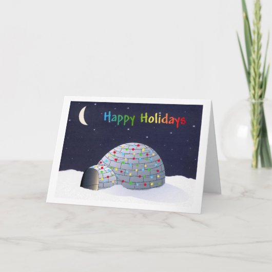 幸せな休日イグルー シーズンカード (正面)