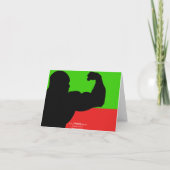 幸せな休日カードボディービルダー3 シーズンカード (裏面)