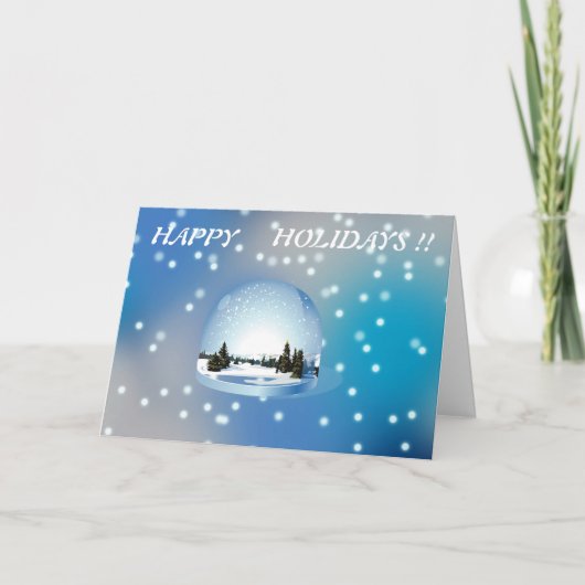 幸せな休日カード!! シーズンカード (正面)