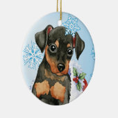 幸せな休日分Pin セラミックオーナメント (右)