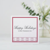 幸せな休日対メリークリスマスカード シーズンカード (スタンド正面)